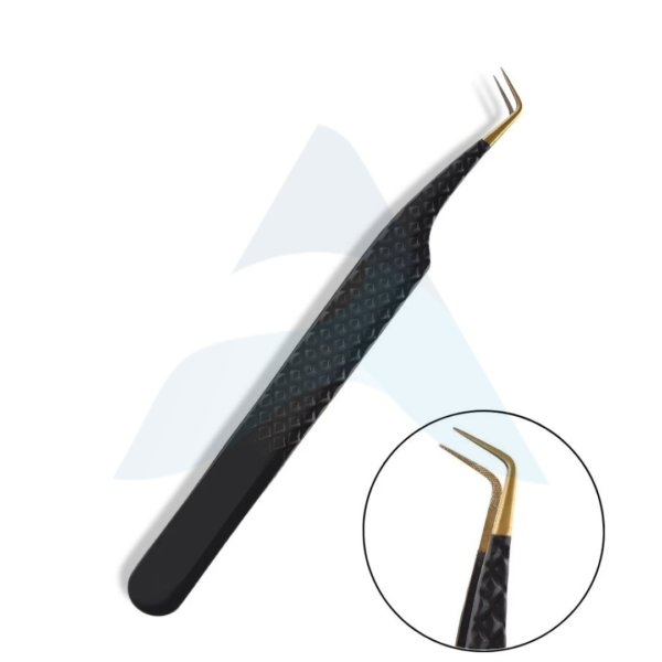 Slim Boot, Volume Lash Tweezers, fiber tip